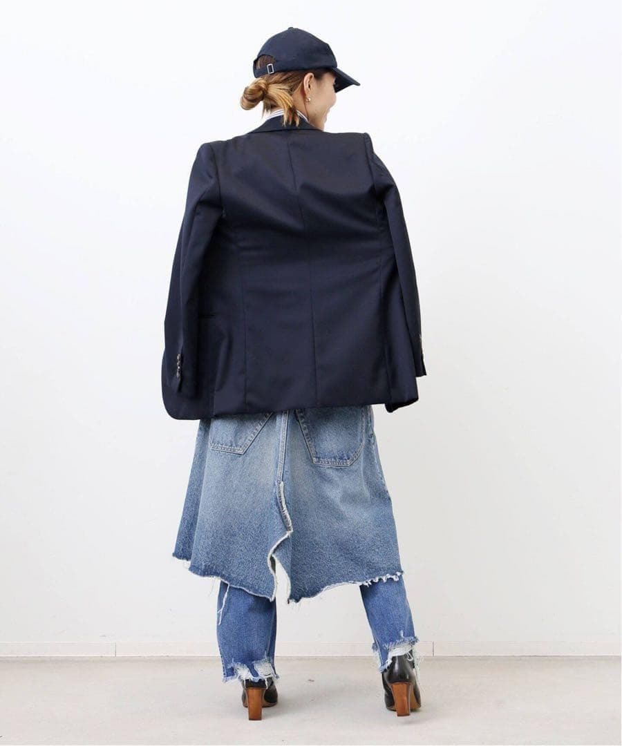 極美品　マディソンブルー5POCKET REMAKE A-LINE スカート