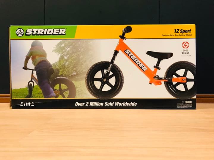 STRIDER スポーツ 12インチ 2024年製 ORANGE/BLACK ストライダー