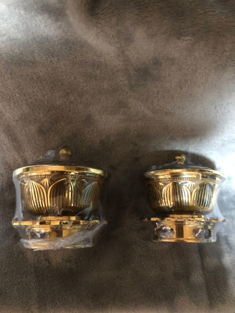 仏教・密教法器　洒水器　塗香器　新品未使用品