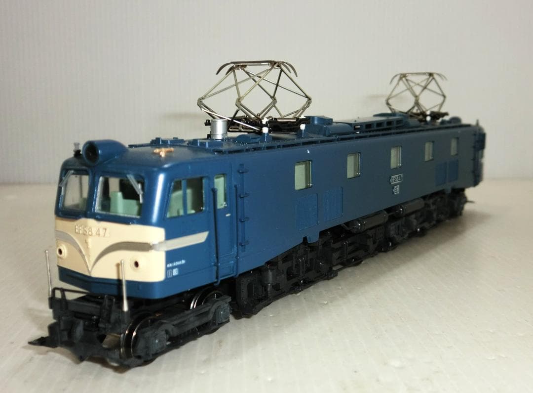HOゲージ KATO EF58形(大窓・ブルー)車輛のみ