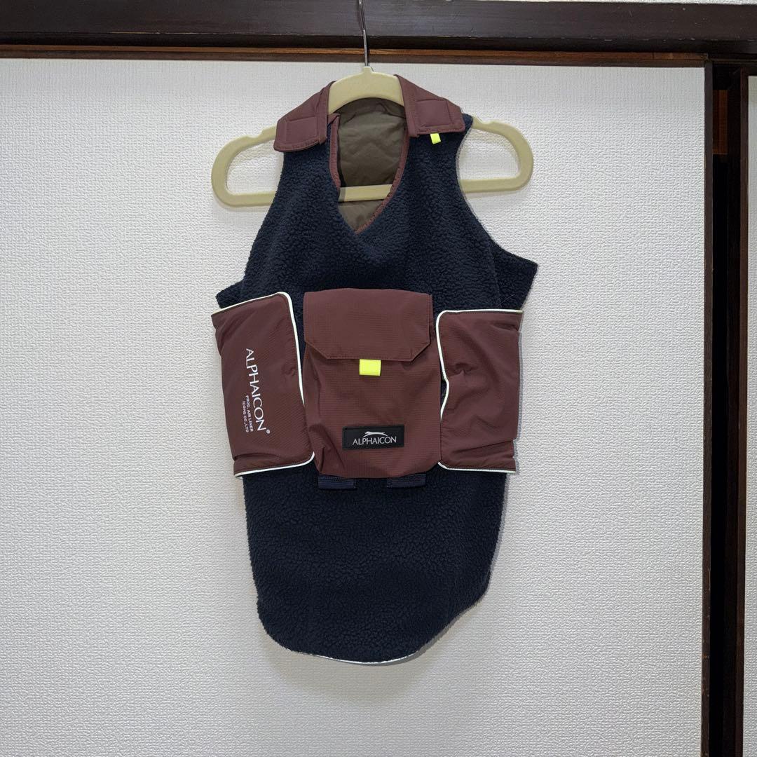 ALPHAICON ポケット付き犬服 ALPHAICON [アルファアイコン] SNOW DOG GUARD [24SDG] スノードッグ