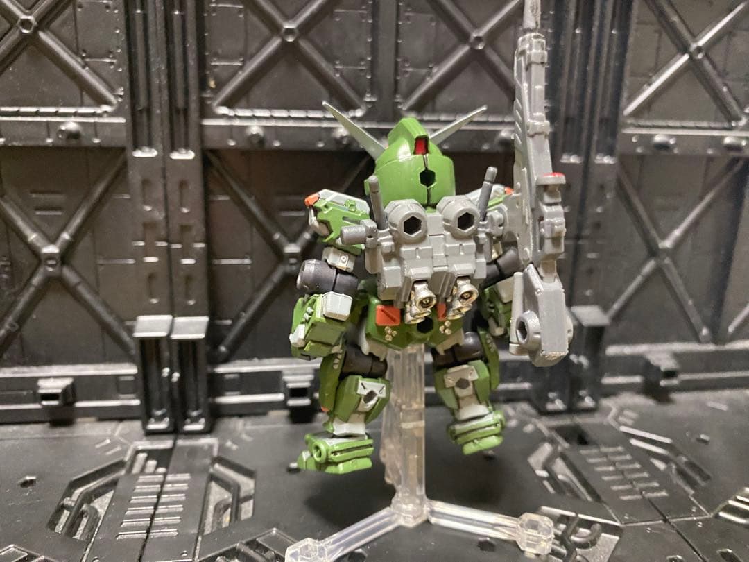 モビルスーツアンサンブル　FAガンダム7号機 改造塗装途中