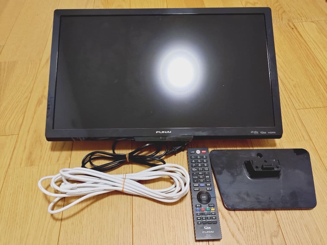 み*り様 FUNAI 24V テレビ FL-24H1010 リモコンとアンテナコ み*り様