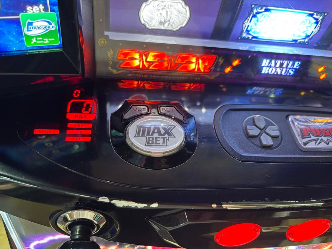 パチスロ実機【L北斗の拳AD XR】スマスロユニット付 無段階ボリューム送料