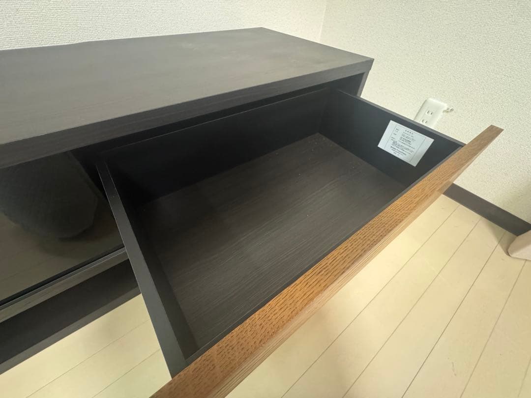 フランフラン テレビボード 黒色 セルタ