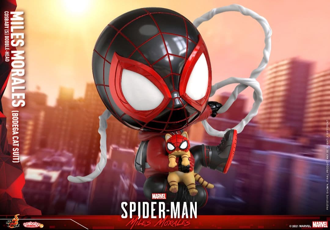 コスベイビー　スパイダーマン　マイルス　モラレス　売店の看板猫スーツ スパイダーキャットと共に戦うスパイダーマン！『Marvel's Spider-Man