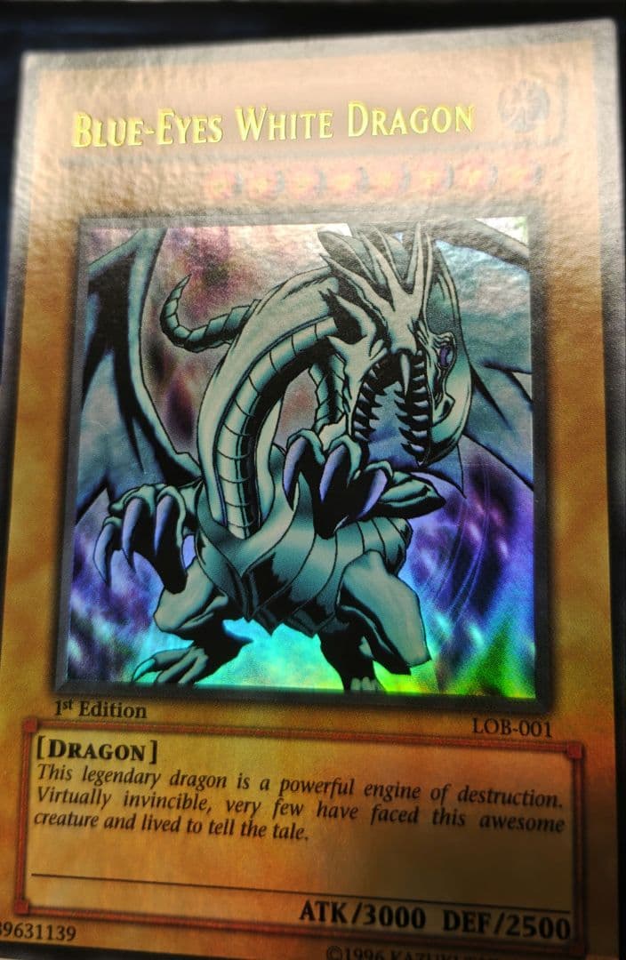遊戯王 ブルーアイズホワイトドラゴン 1st Edition LOB