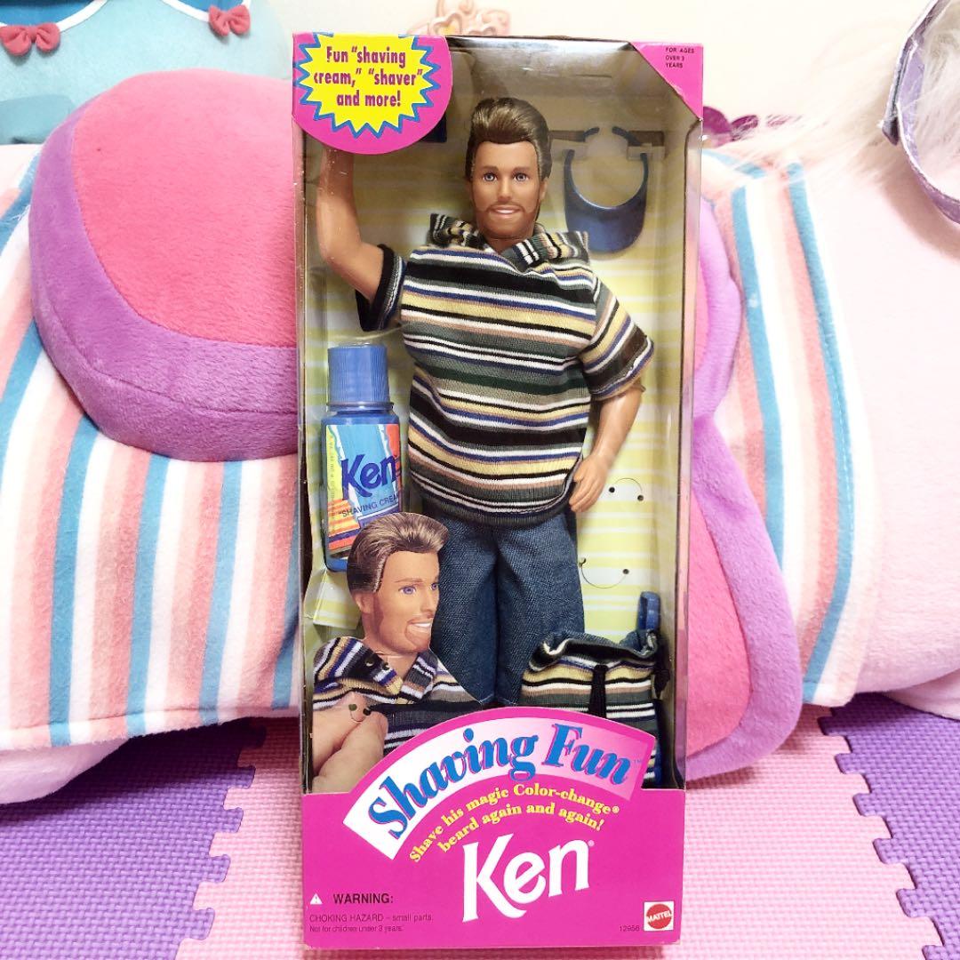 レア 植毛】バービー 人形 ボーイフレンド KEN ヒゲ ヴィンテージ