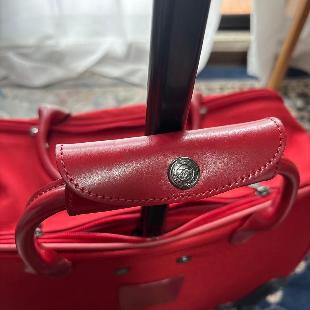 LONGCHAMP ロンシャン スーツケース キャーリーバッグ 旅行カバン 赤色