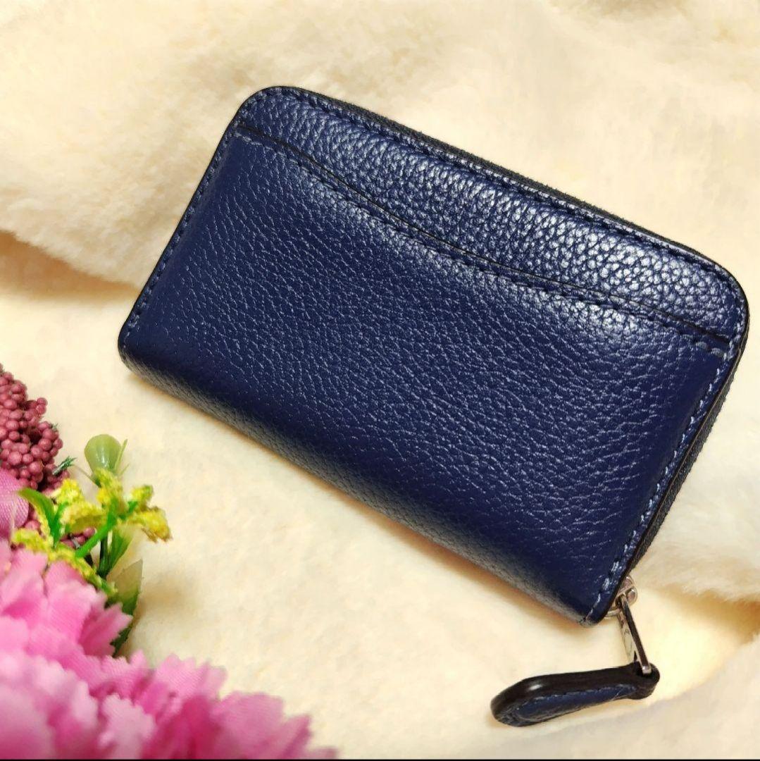 【限定セール！】COACH　ケース　小銭入れ ラウンドジップ　カードケース