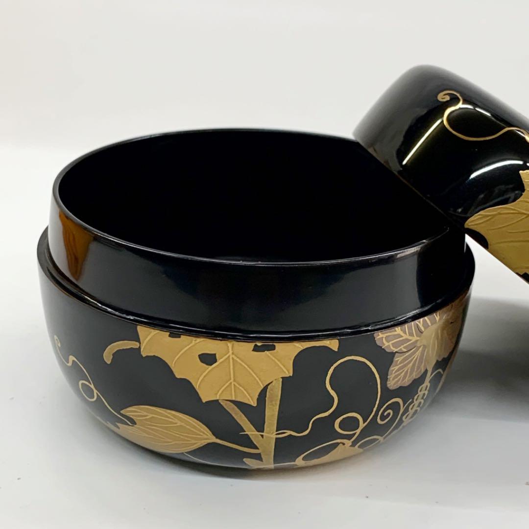 平棗玄々斎好写夕顔】中川秀甫共箱