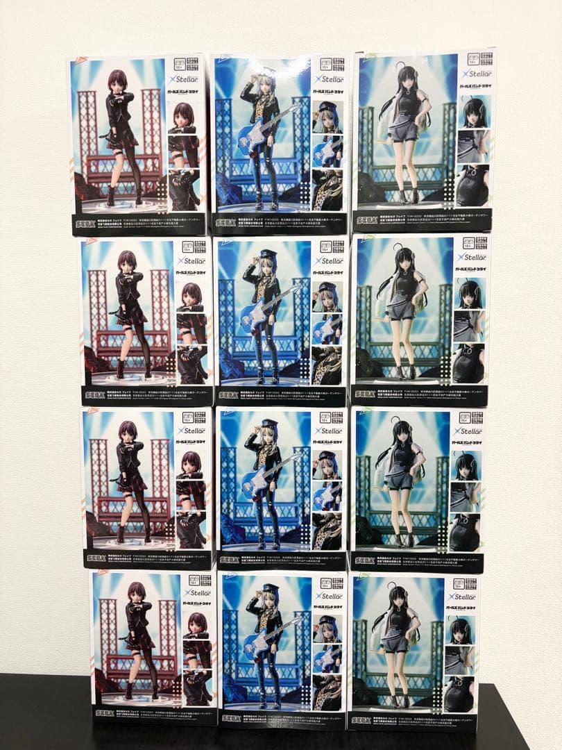 ガールズバンドクライ XStellar フィギュア 12体セット