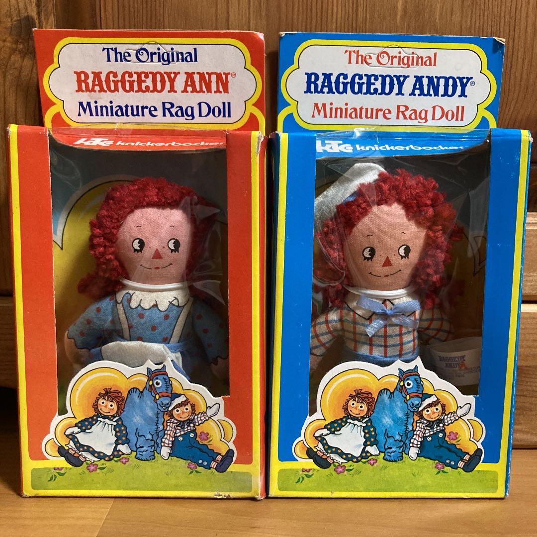 希少 激レア ラガディ めちゃくちゃ可愛いアンとアンディ ミニドール