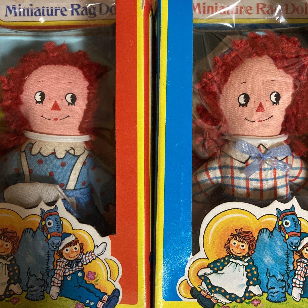 希少 激レア ラガディ めちゃくちゃ可愛いアンとアンディ ミニドール