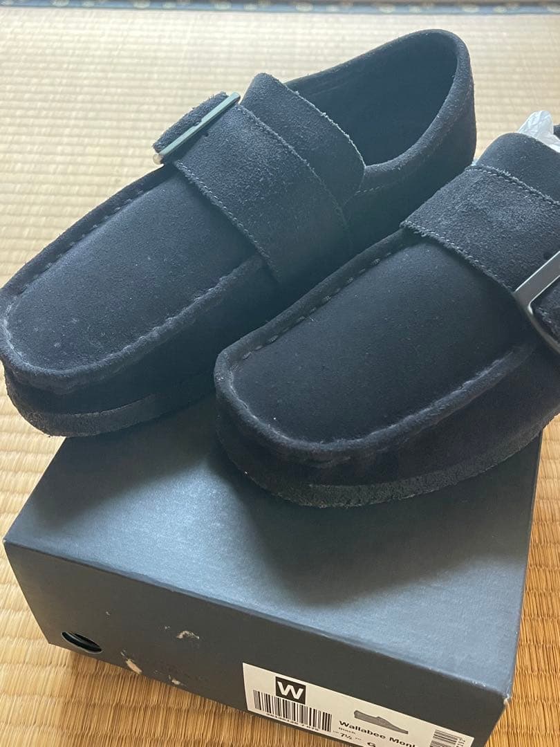 【値下】UA別注 クラークス Wallabee スェードモンク