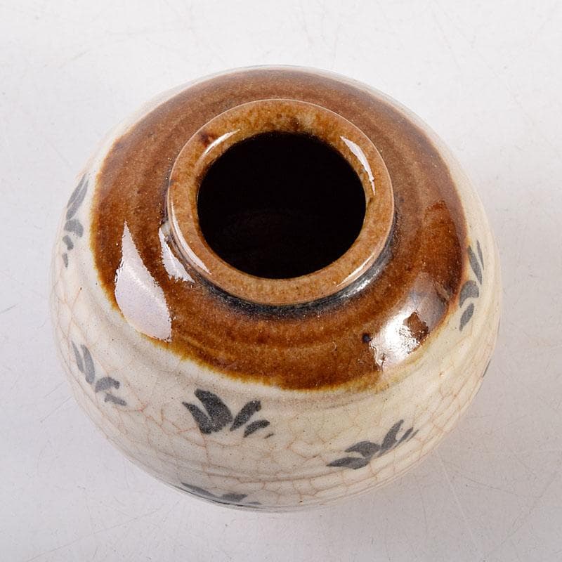 茶道具 京焼 玉欽作 文琳茶入 仕覆付 共箱 V 8347 - メルカリ