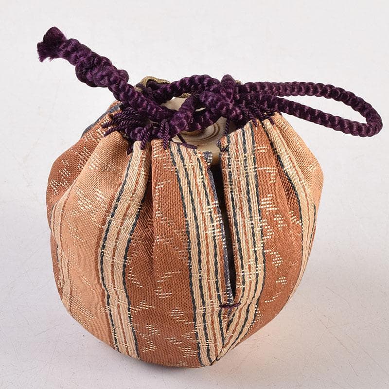 茶道具 京焼 玉欽作 文琳茶入 仕覆付 共箱 V 8347 - メルカリ