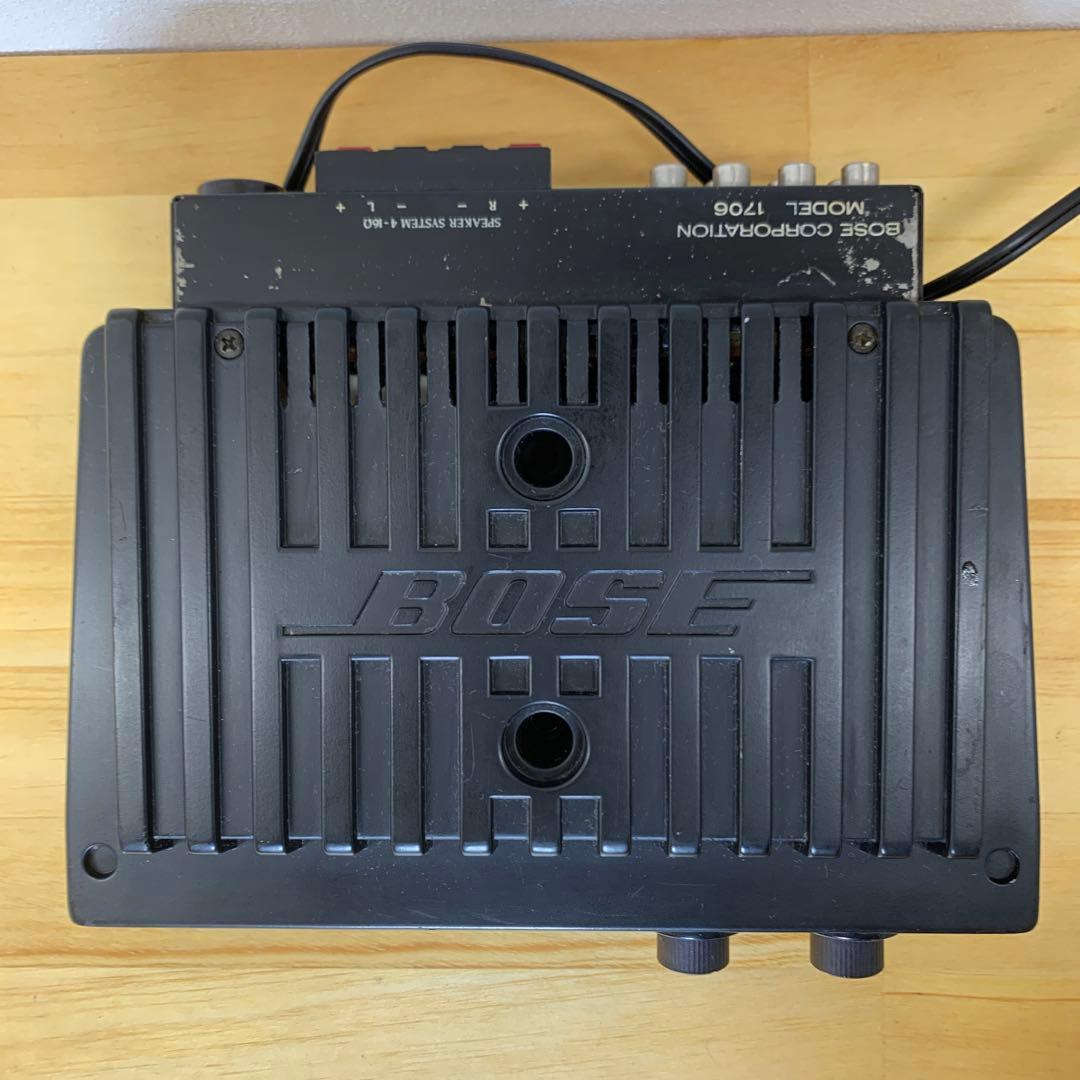 BOSE 1706 ステレオパワーアンプ セレクター付き メンテナンス済 動作