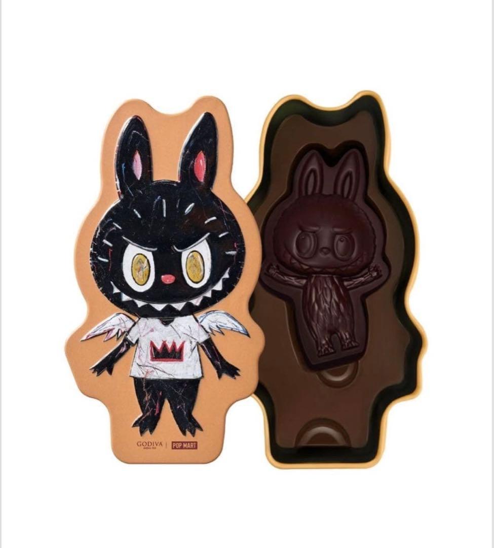 【海外限定❣️】ポップマート♡ラブブ Labubu × GODIVA ♡コラボ缶