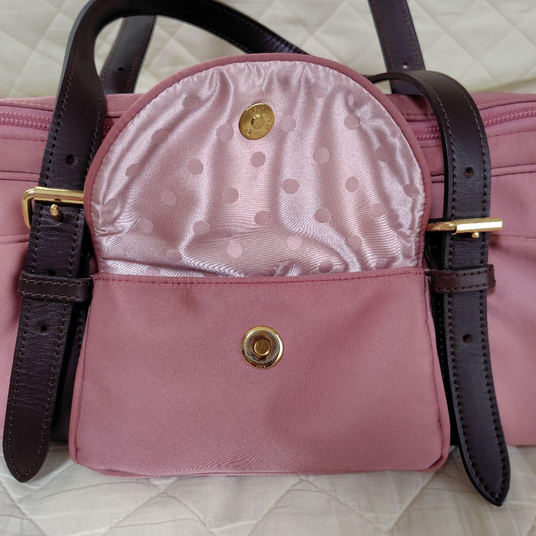 PORTER フルートケース ピンク ハンドバッグ ショルダーバッグ 2way