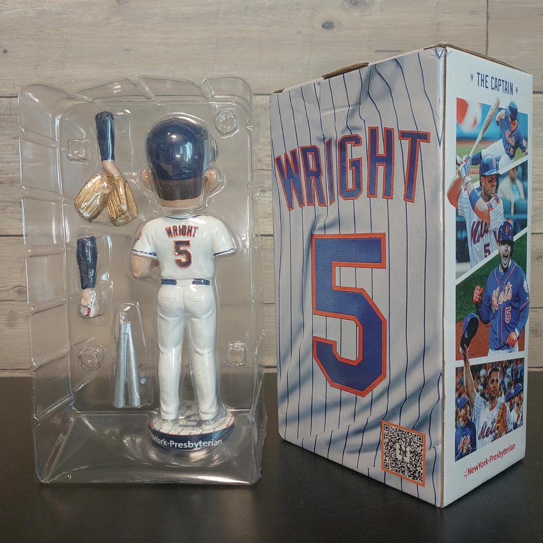 MLBボブルヘッド、デビッド・ライト、ニューヨーク・メッツ、引退