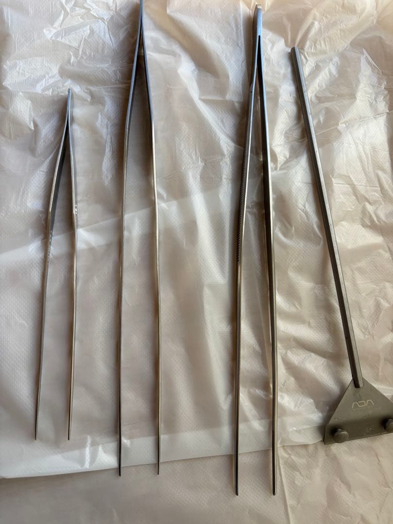 ADA ハサミ、ピンセットセット 8点セット