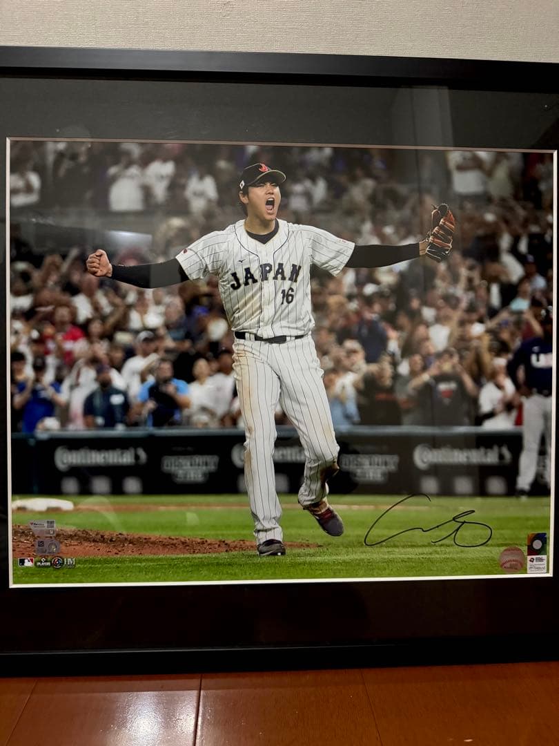 まっつんさん。専用】大谷翔平 WBC特大写真 MLBホログラム ドジャース