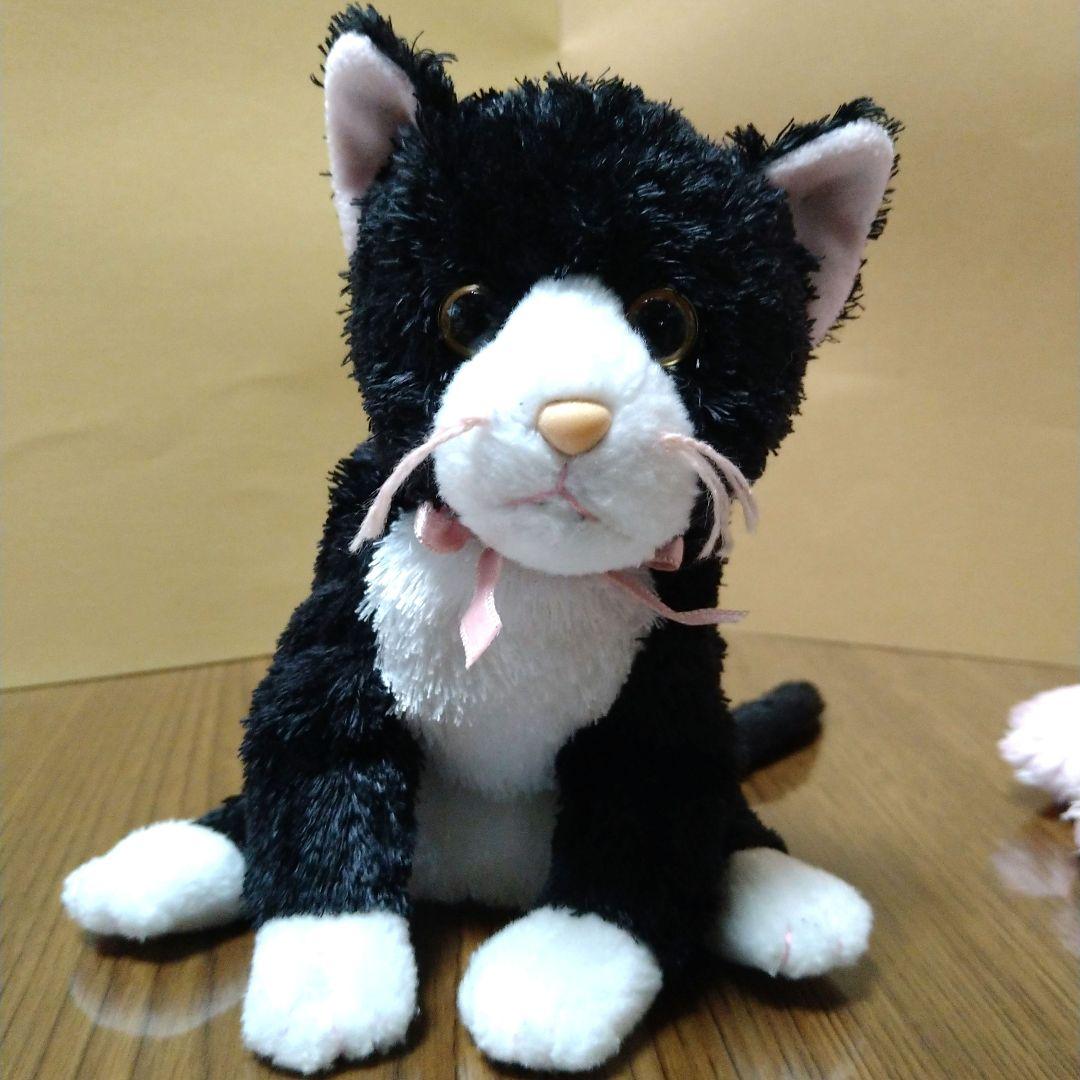 ty ty ぬいぐるみ ネコ ビーニーベイビーズ ハートタグ無し 猫 ねこ 3