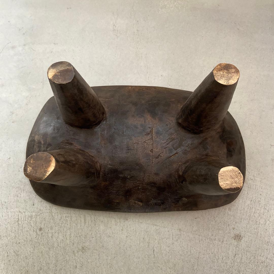 セヌフォスツール　アフリカンスツール　工芸品　民藝