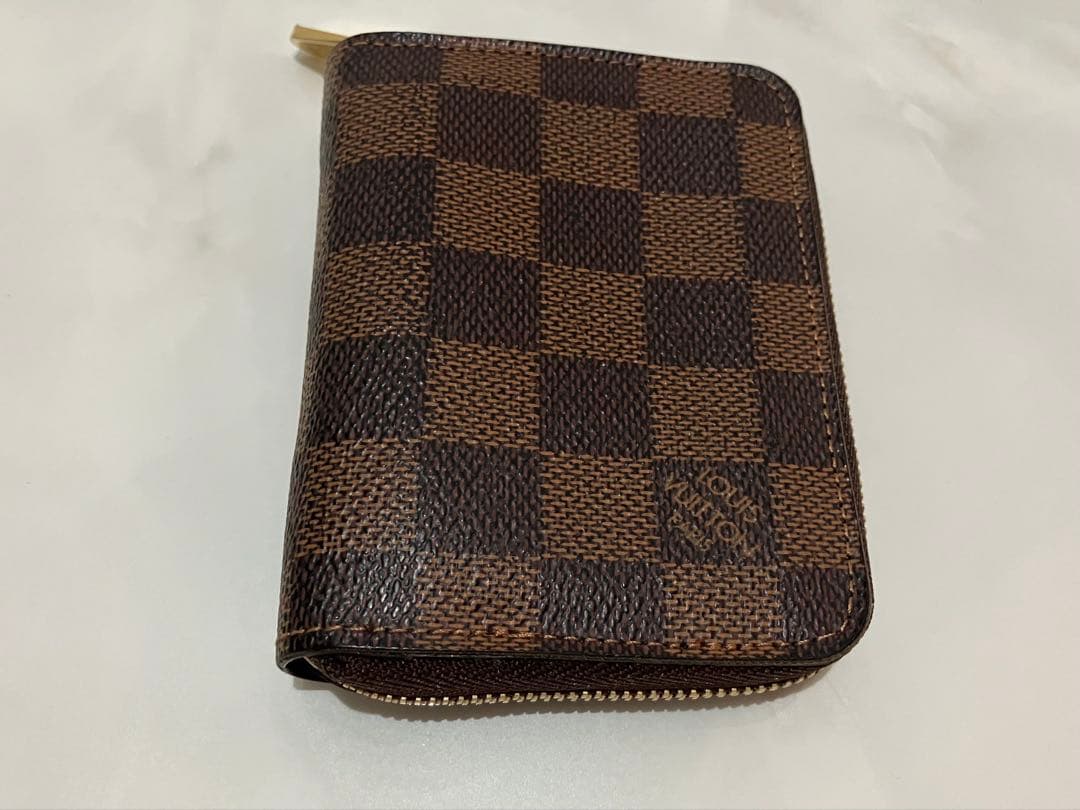 9/30出品終了✨ルイヴィトン　ジッピーパースダミエ財布