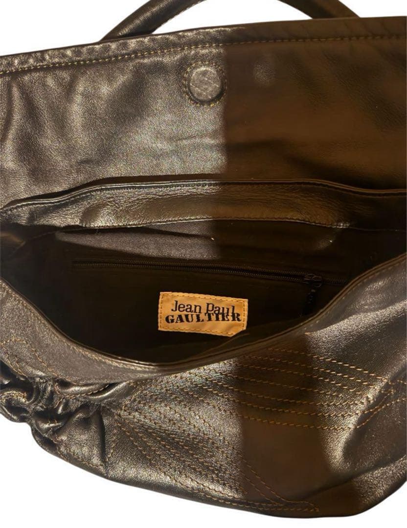 Jean Paul Gaultier 黒ハンドバッグ