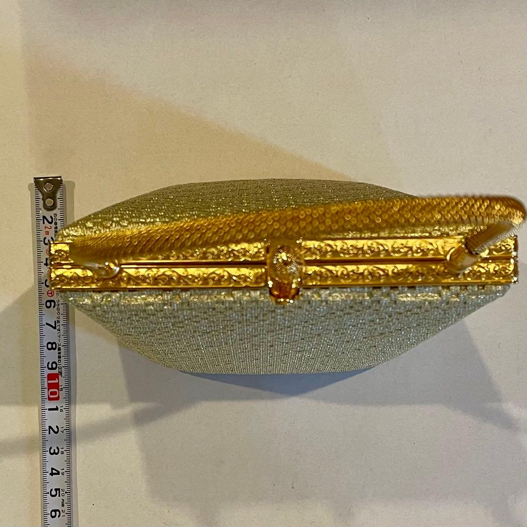 ゴールド スクエア 和装用バッグ