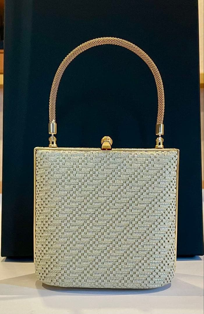 ゴールド スクエア 和装用バッグ