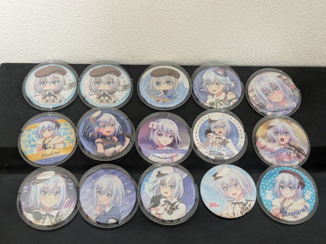 倉田ましろ　缶バッジ15個まとめ 2026年最新】倉田ましろ缶バッジの人気アイテム - メルカリ