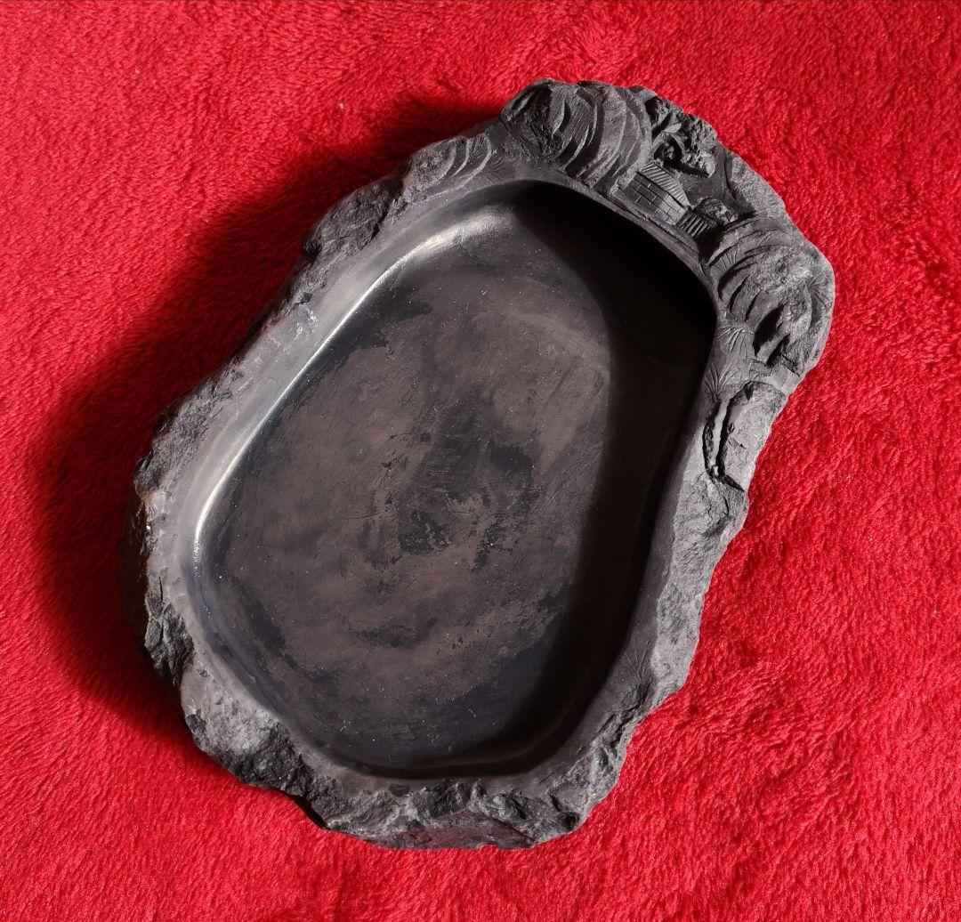 書道 中国 希少 端渓名硯 最高峰 端渓石 篆刻 骨董品