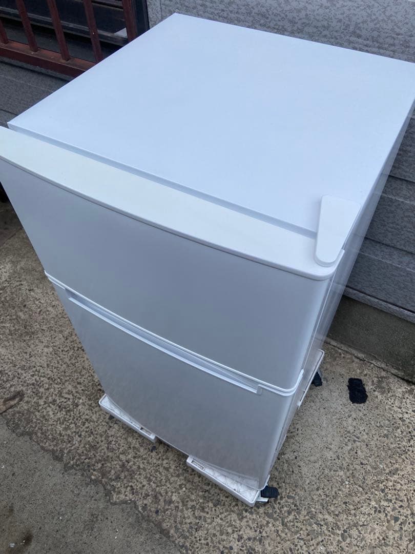 H68 Haier 2022年製 85L 冷凍冷蔵庫 ホワイト