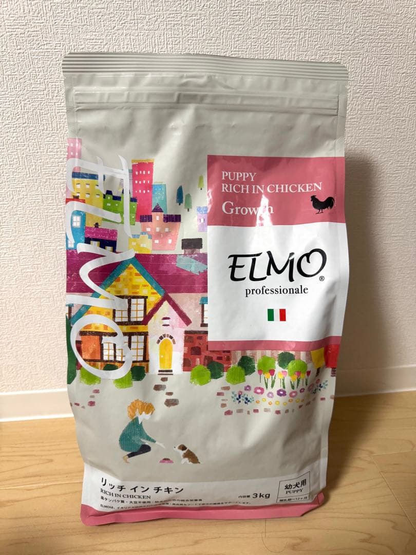 ELMO リッチインチキン 幼犬用 3kg ドッグフード ドライフード - メルカリ