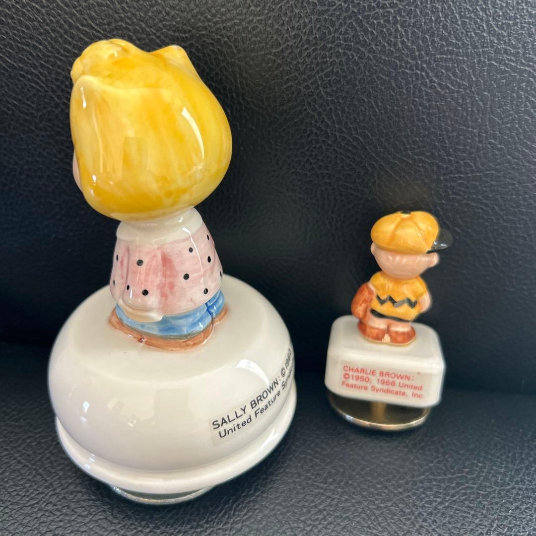 プラ！激レア！最終値下げ！スヌーピー オルゴールセットアンティーク