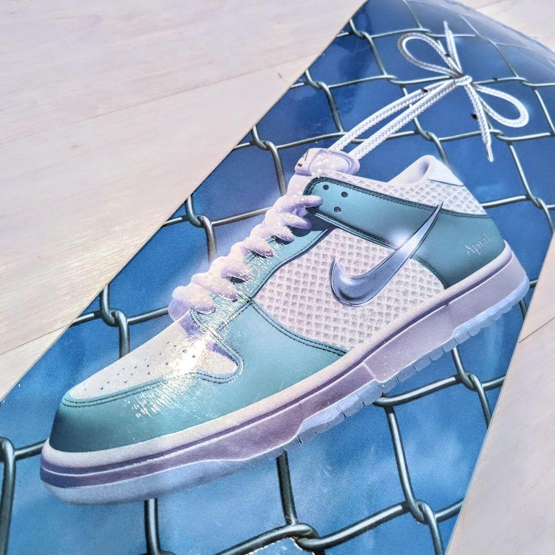 《希少》APRIL(エイプリル)スケボーデッキ　ナイキSBダンクコラボ記念モデル