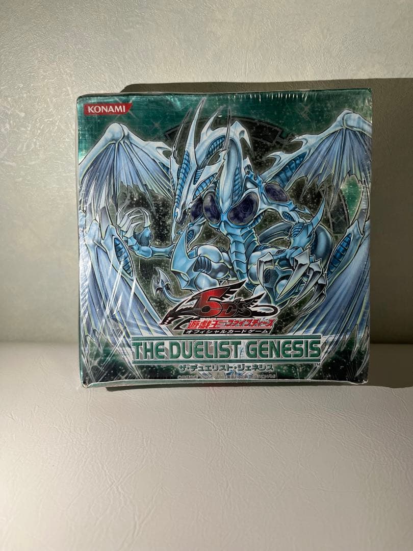遊戯王　ザ・デュエリスト・ジェネシス　　シュリンク付き　未開封BOX