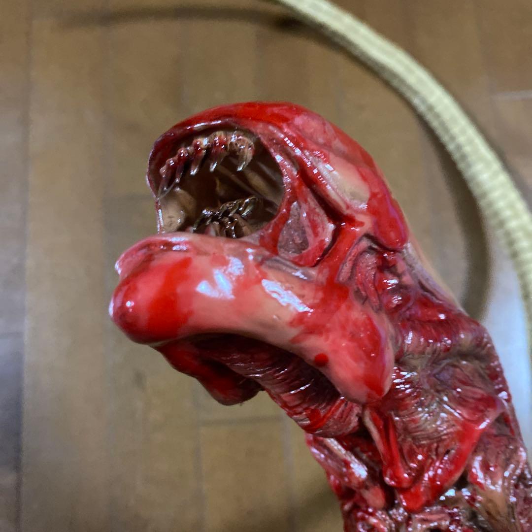 エイリアン★ソフビ★ガレージキット★チェストバスター★ツクダ★実物大1/1サイズ