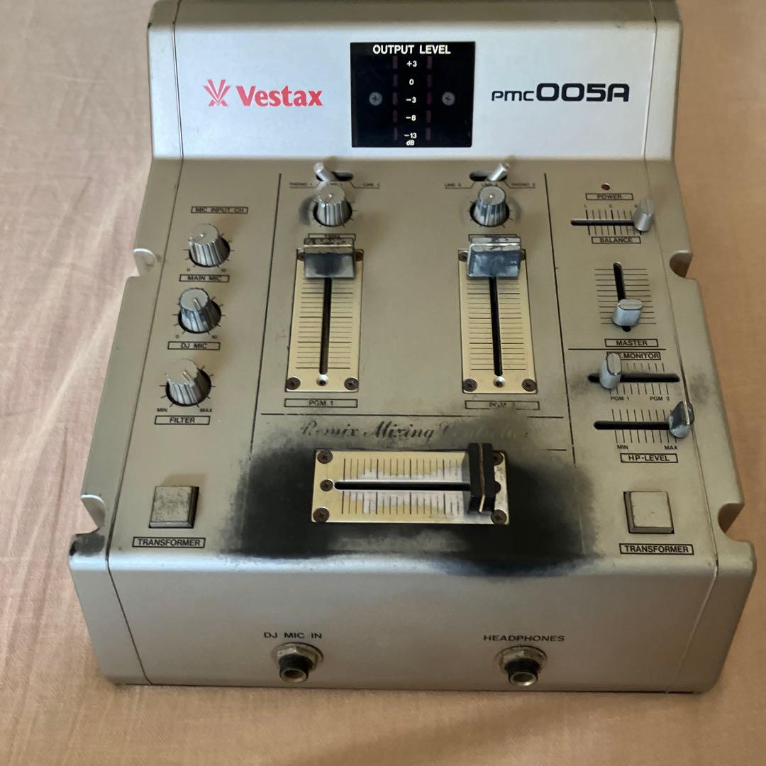 Vestax PMC-005A DJミキサー Vestax PMC-005 国産DJミキサー-メンテ済み