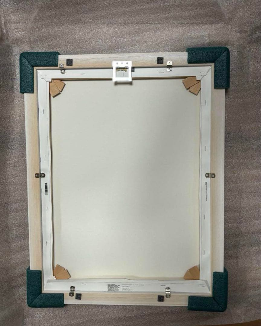 ゴッホピカチュウ 白枠 Mサイズ キャンバスアート ヴァン・ゴッホ