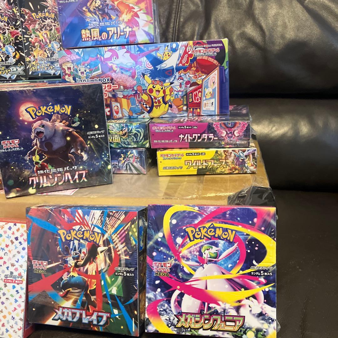 ポケモンBOX全シュリンク付20BOX、classic.ロケット団ケース1点ずつ
