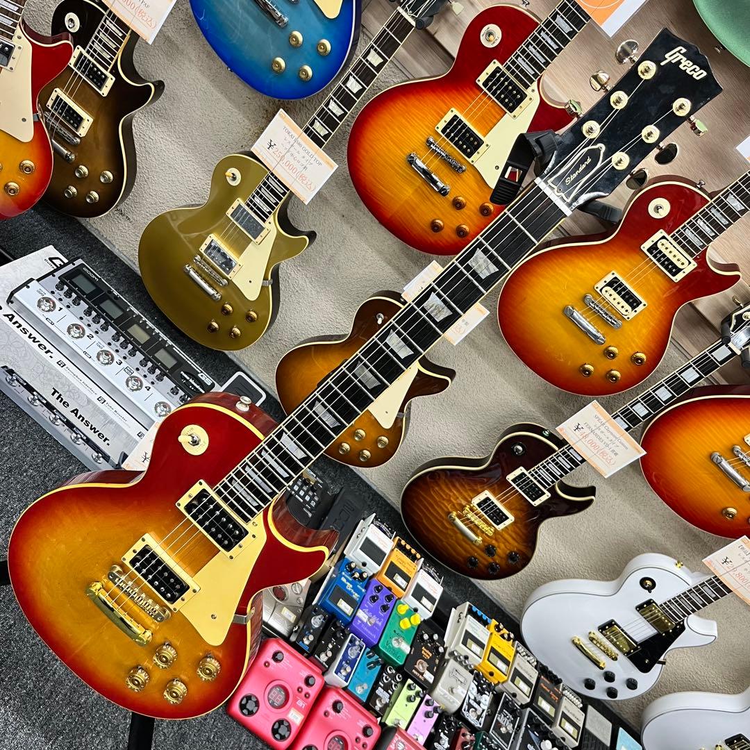 11332】 Greco レスポールタイプ チェリーサンバースト