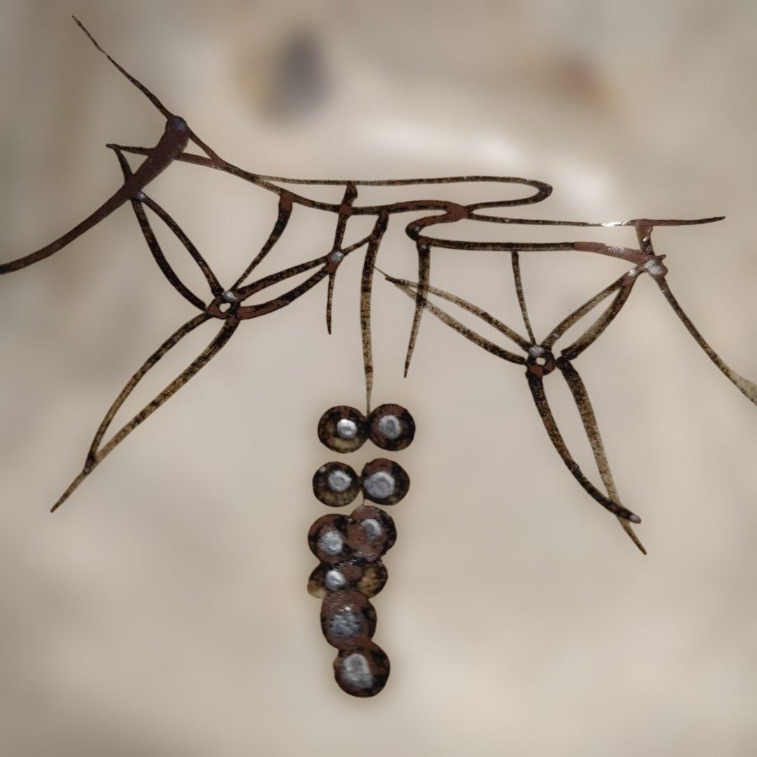 唐津焼/十四代中里太郎右衛門窯/絵唐津粉引鉢/共箱/懐石道具