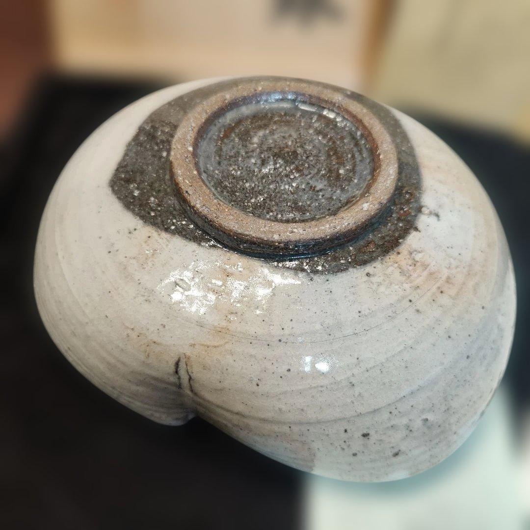 唐津焼/十四代中里太郎右衛門窯/絵唐津粉引鉢/共箱/懐石道具