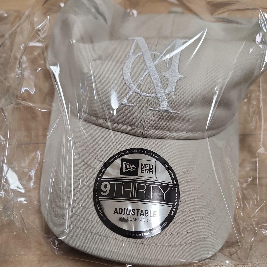 新品 ミセス ニューエラ スニダン コラボ ピンズ ベージュ ネイビー