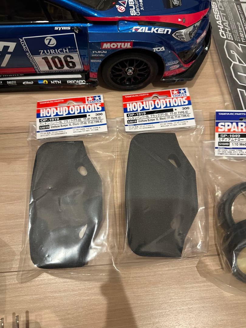 ラジコン　タミヤ　XB SUBARU WRX STI NBR 完成品