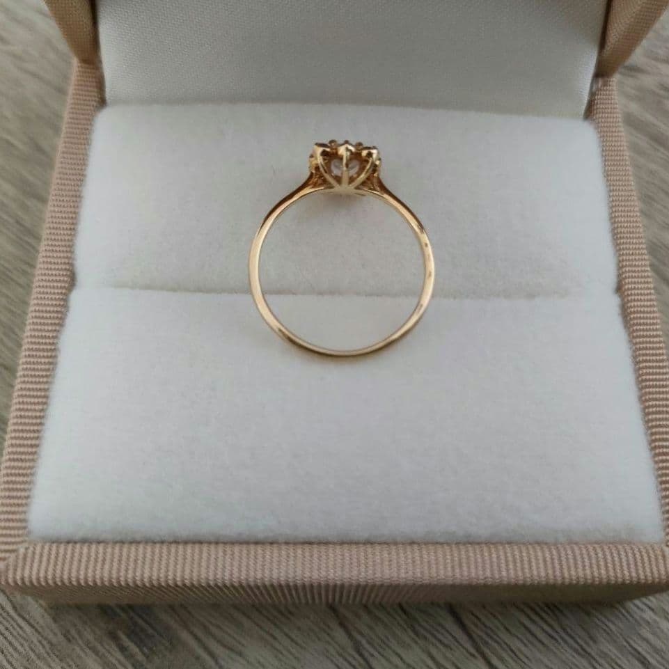 bizoux　ビズー　ムーンストーン×タンザナイト　ジョリー　9号